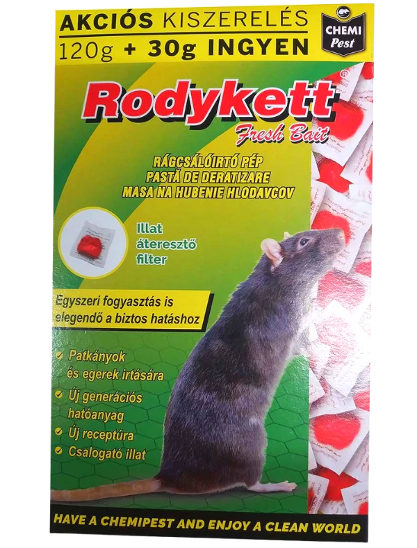 .Rodykett WW búza patk.irtó csalét.