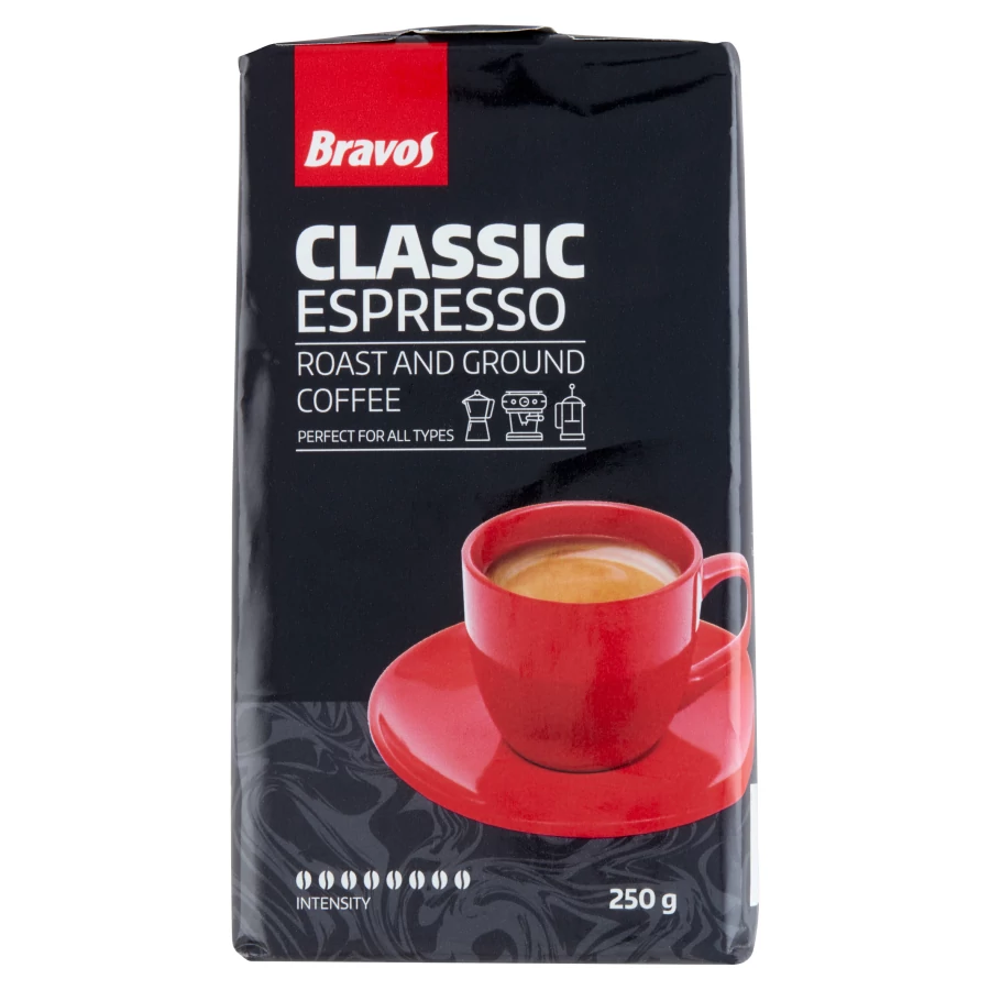 Bravos Classic epresso 250g őrölt