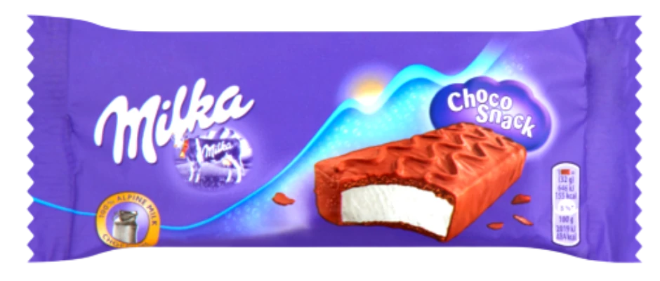 Milka csokoládés tej snack 32g