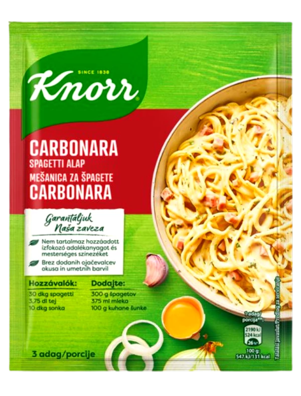 .Knorr carbonara alap 36g