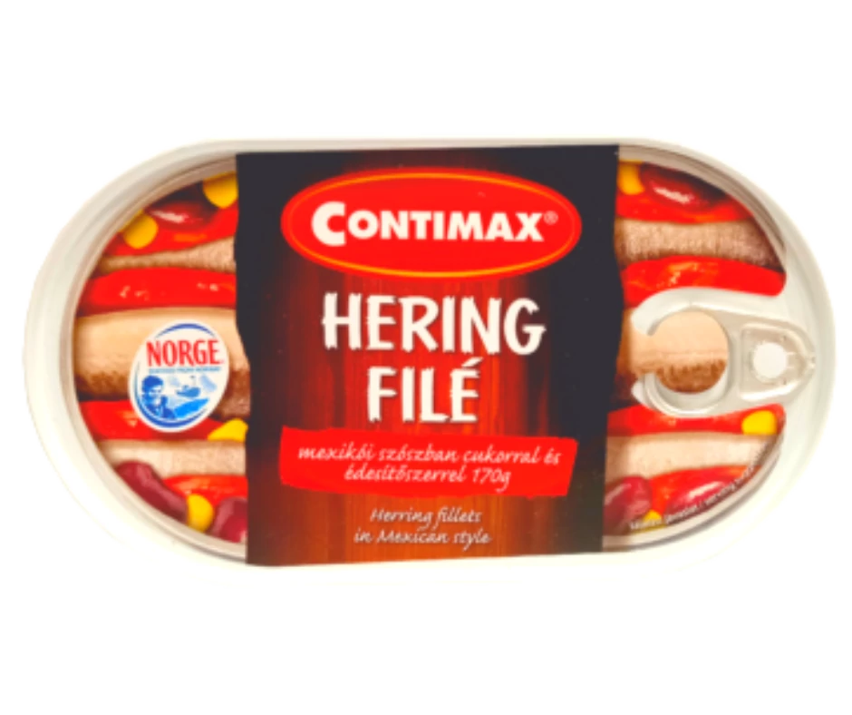 Contimax heringfilé mexikói szószban 170g