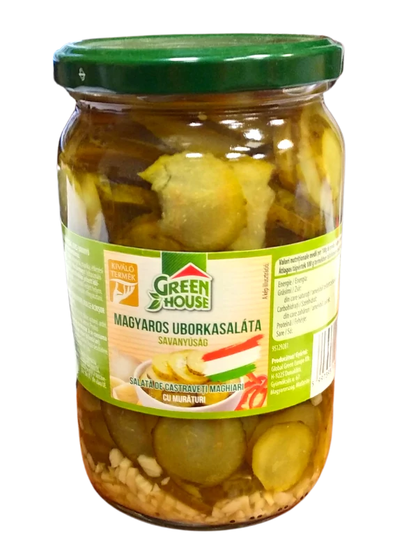 GreenHouse magyaros csemege uborka saláta  720ml
