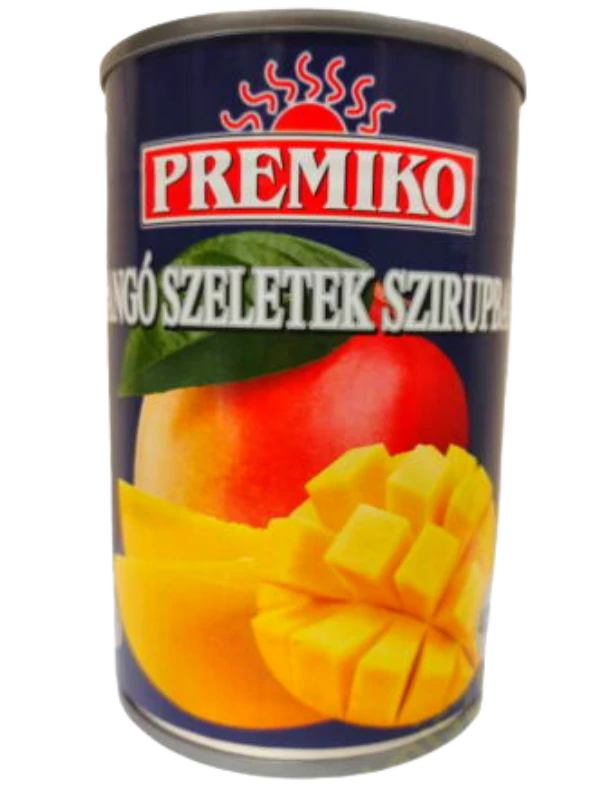 Premiko mangó szeletek szirupban 425g