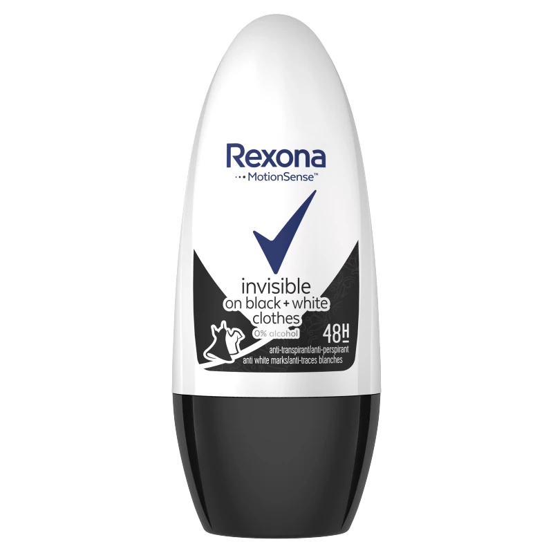Rexona roll-on 50ml Invisible B+W