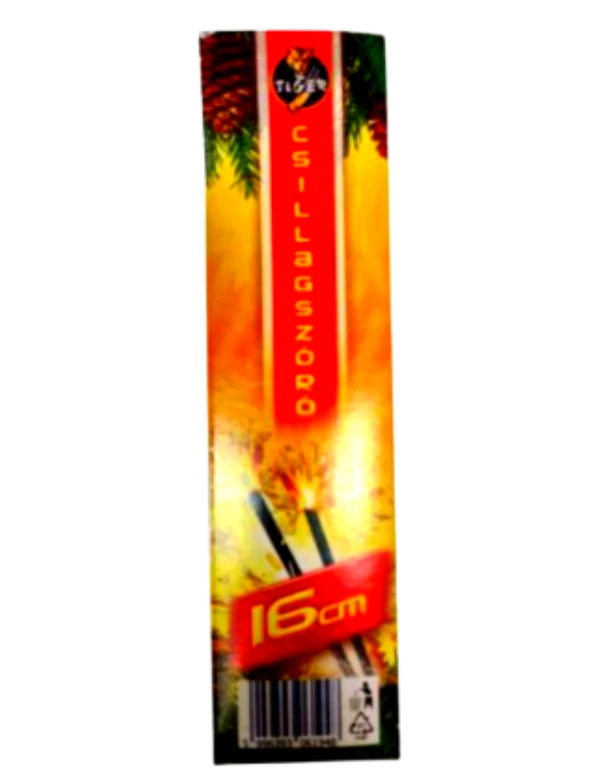Karácsonyi csillagszóró 16cm (306194)