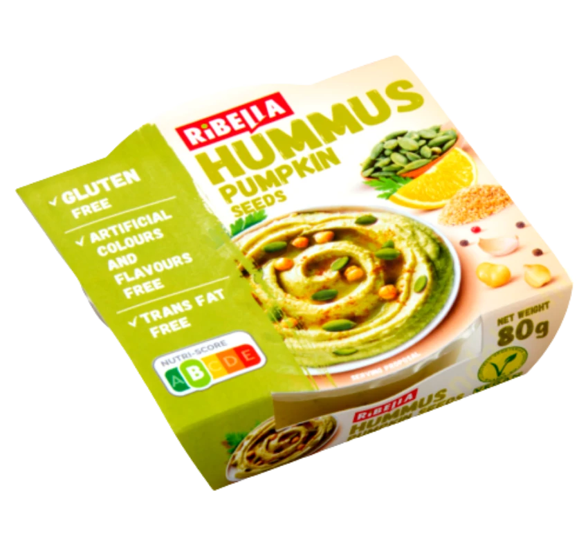 Ribella HUMMUS csicserib.80g tökmag kenhető