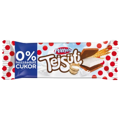 Pöttyös tejsüti 20g tejes 0% cukor