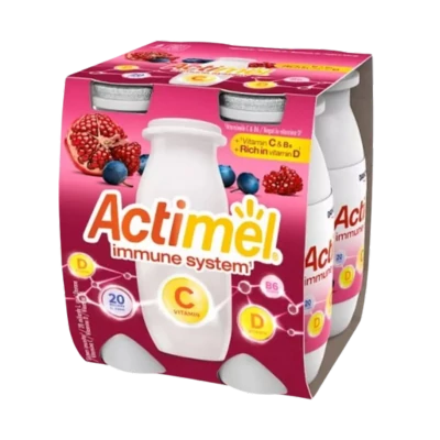 Actimel joghurtital 4x100g Gránátalma-Áfonya 