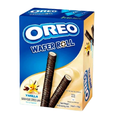 .Oreo Wafer roll Vanília 54g