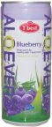 Aloe Vera rostos gyümölcsital 240ml Áfonya