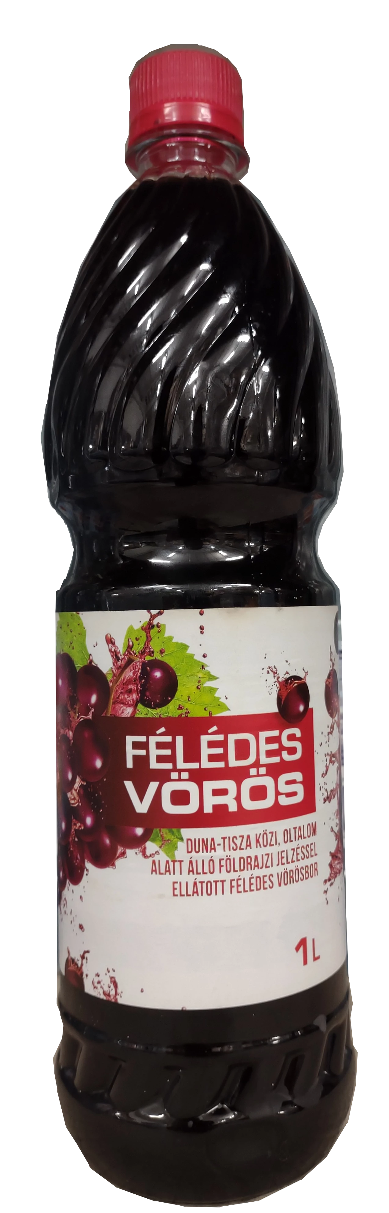 Asztali Vörös félédes bor 1l 144/sor
