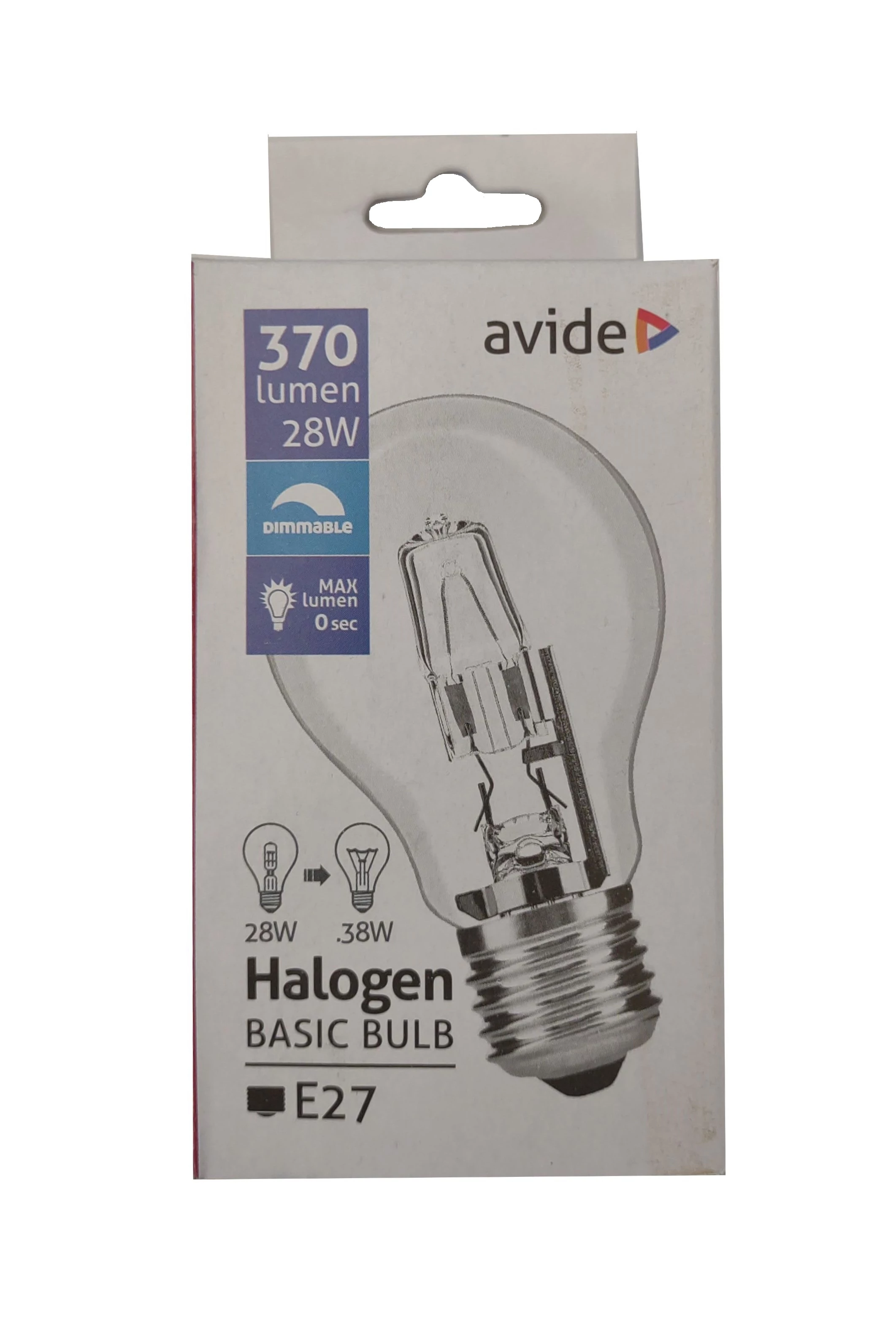 Avide Halogén izzó Classic 28W E27 2000h