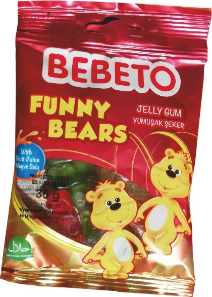 Bebeto gumicukor 35g Funny Bears