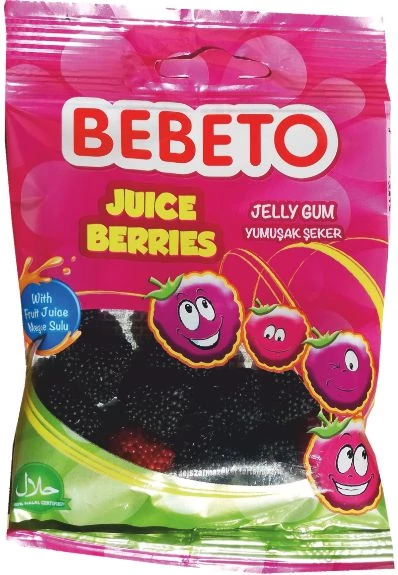 Bebeto gumicukor 35g Juice Berries