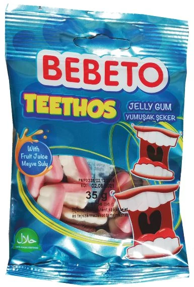 Bebeto gumicukor 35g Teethos