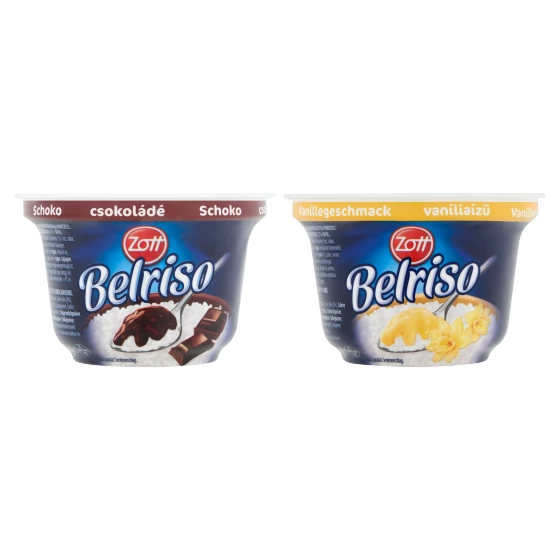 Belriso tejberizs 200g standard csoki/vanília