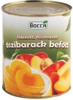 Bocca öszibarackbefött 820g Konzerv