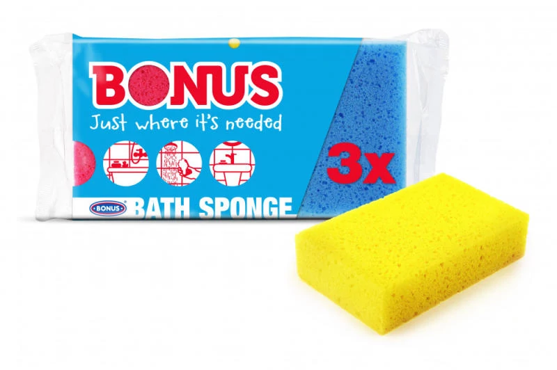 .Bonus Fürdőszivacs 3db-os B057