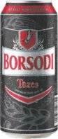 Borsodi 0,5l TÜZES dobozos sör  (4,5%)