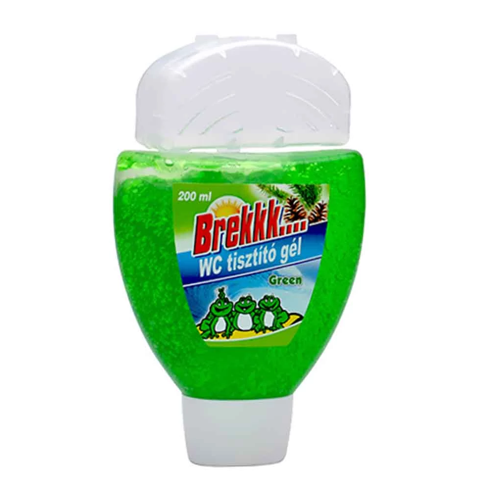 .Brekkk Wc gel 200ml +kosár Zöld