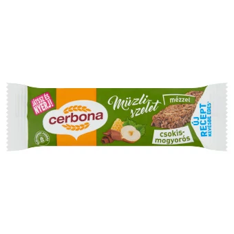 Cerbona müzliszelet 20g Csokis-mogyorós