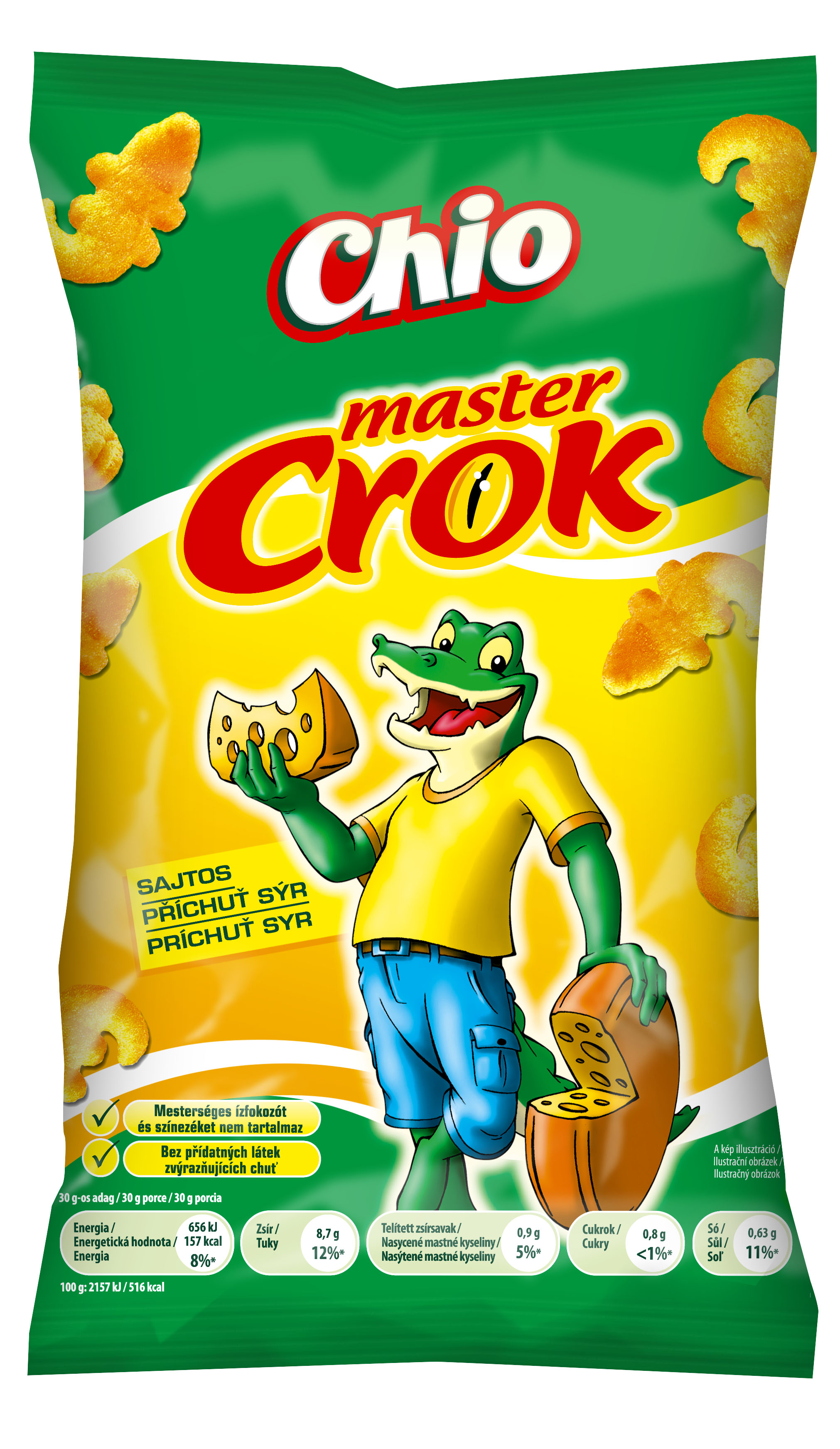 .Chio Master Crok 40g Sajtos