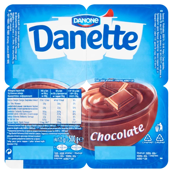 Danette 4x125g csokis