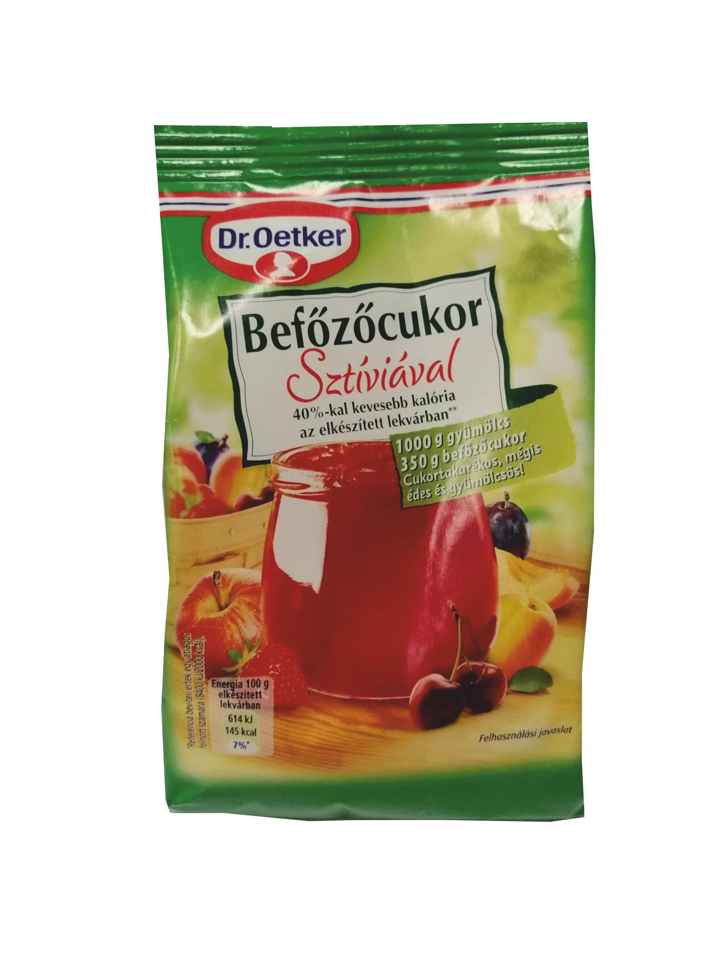 .Dr.Oetker Befőzőcukor Sztivia 350g