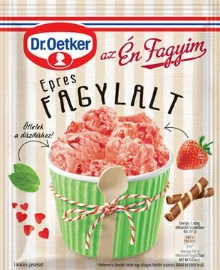 Dr.Oetker fagyipor 78g Eper 25db/#