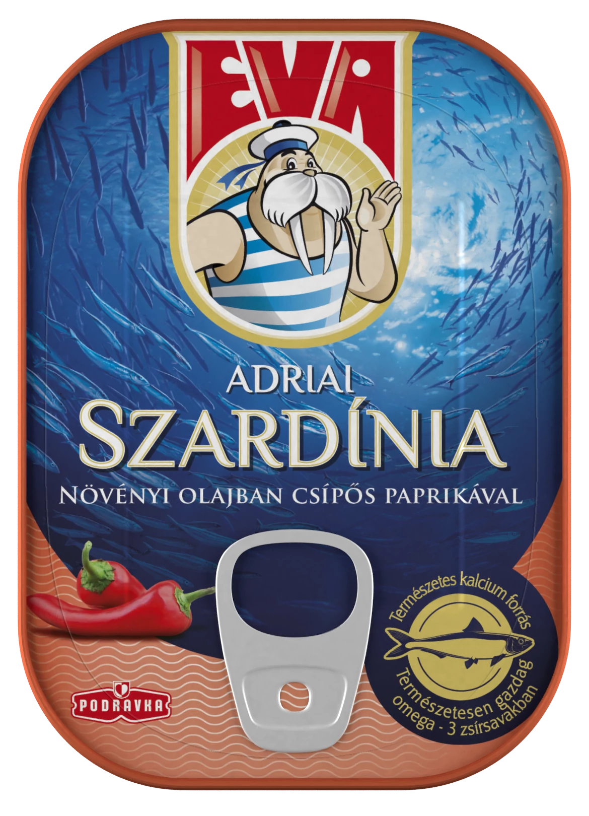 .EVA Szardínia olajban-pikáns 100g
