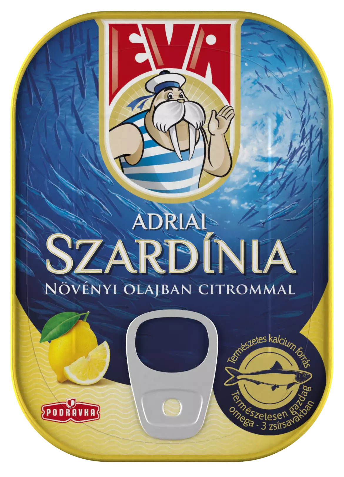 .EVA szardinia növ.olaj-citrom 100g