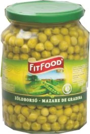 FitFood Zöldborsó 690g/430g üv.