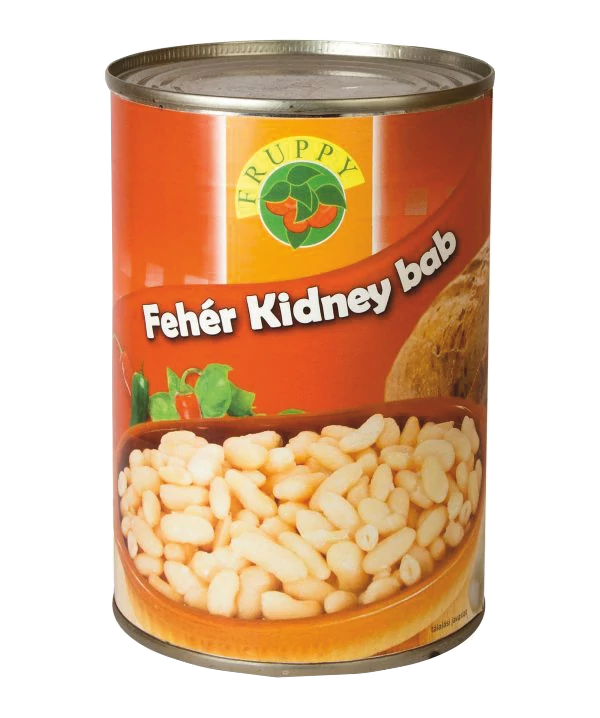 Fruppy Fehér Kidney bab konzerv 400g