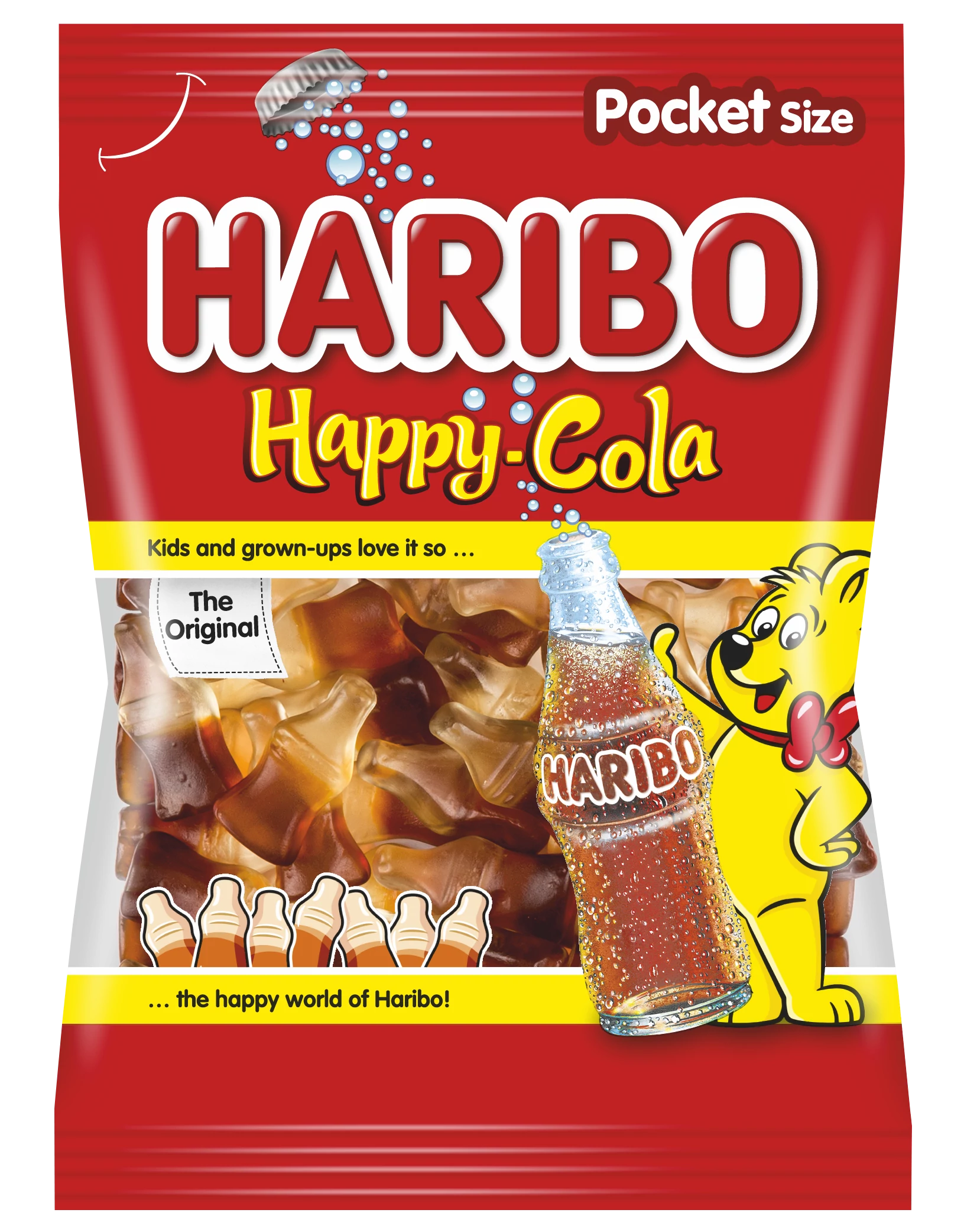 .Haribo 100g Happy-Cola gumicukor