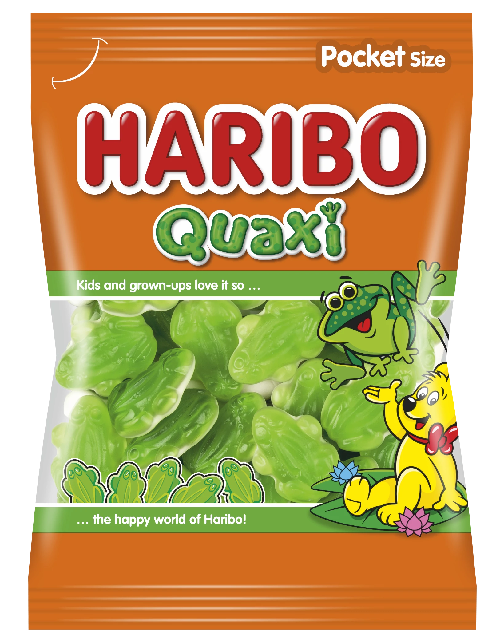 .Haribo 100g Quaxi béka