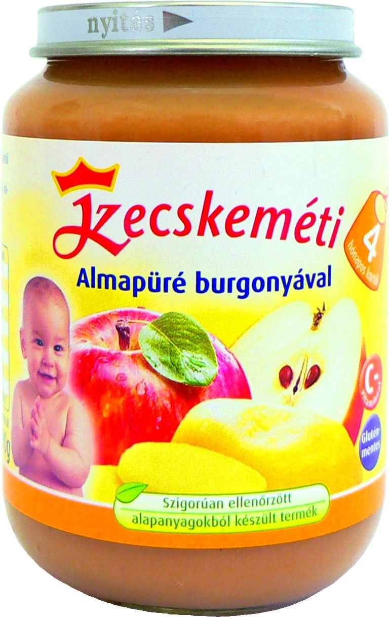 Kecskeméti bébiétel almapüré burgonyával 190g