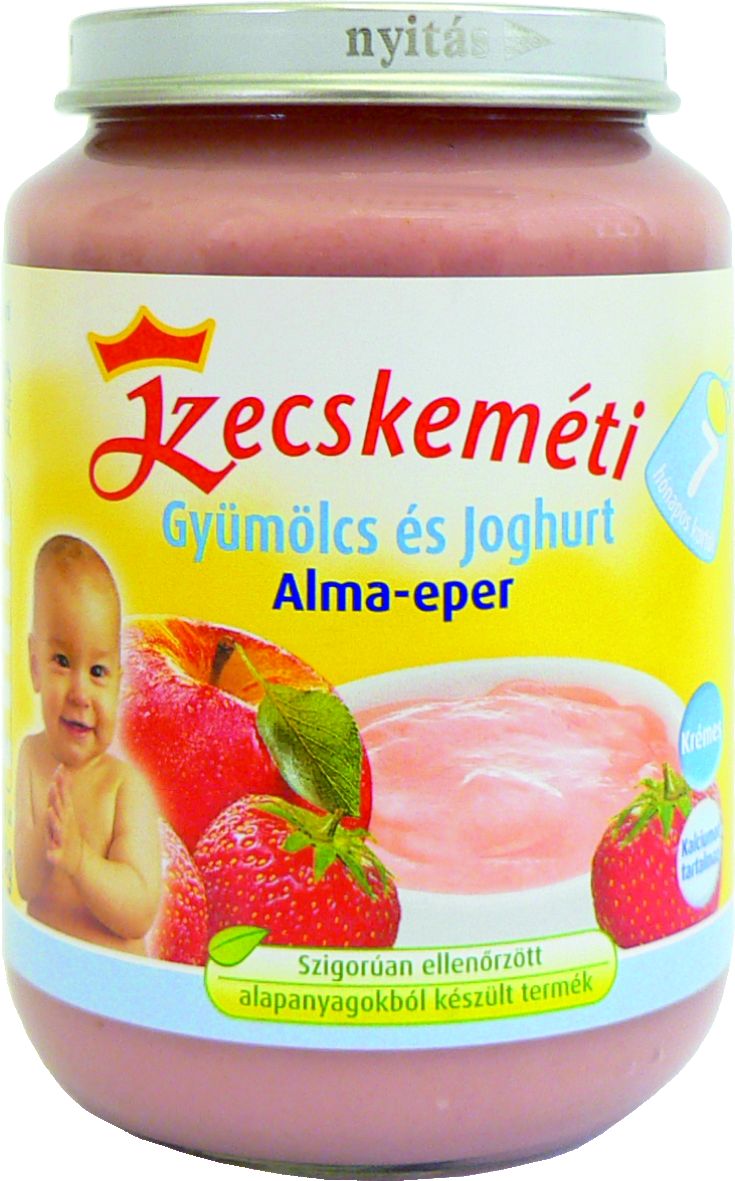 .KK.bébiétel Alma-Eper joghurt 190g