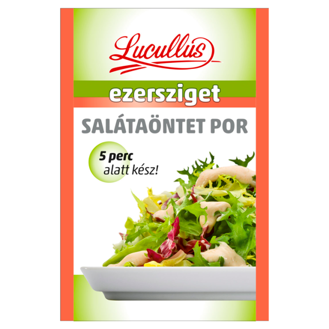 .Lucullus salátaöntet Ezersziget 12g
