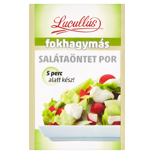 .Lucullus salátaöntet Fokhagymás 12g