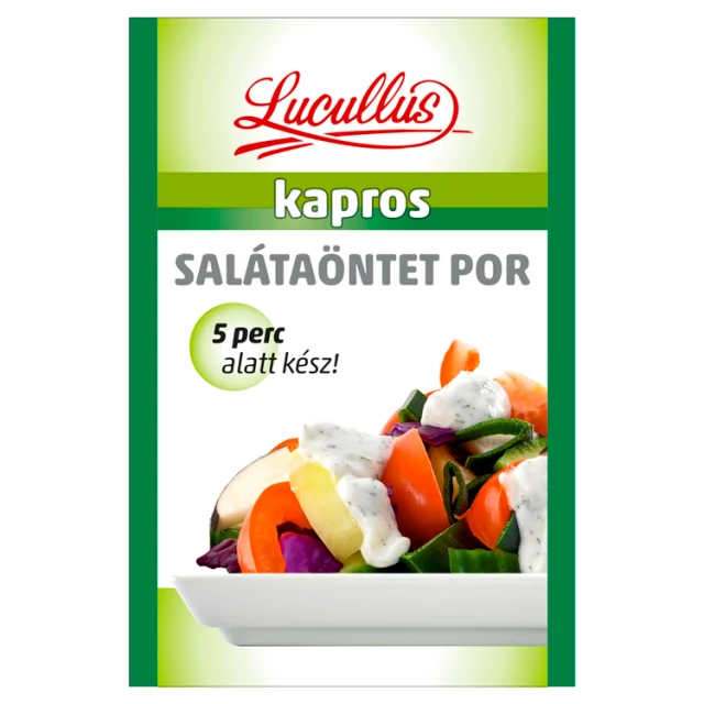 .Lucullus salátaöntet Kapros 12g