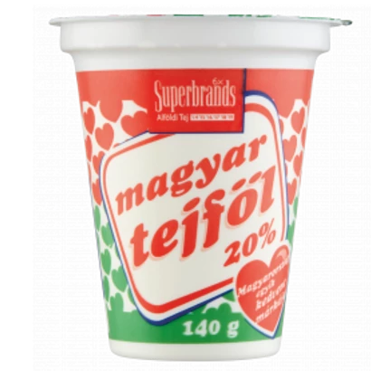 .Magyar Tejföl 140g 20%