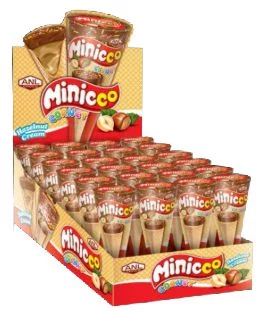 Minicco Cornet Mogyoró íz 25g