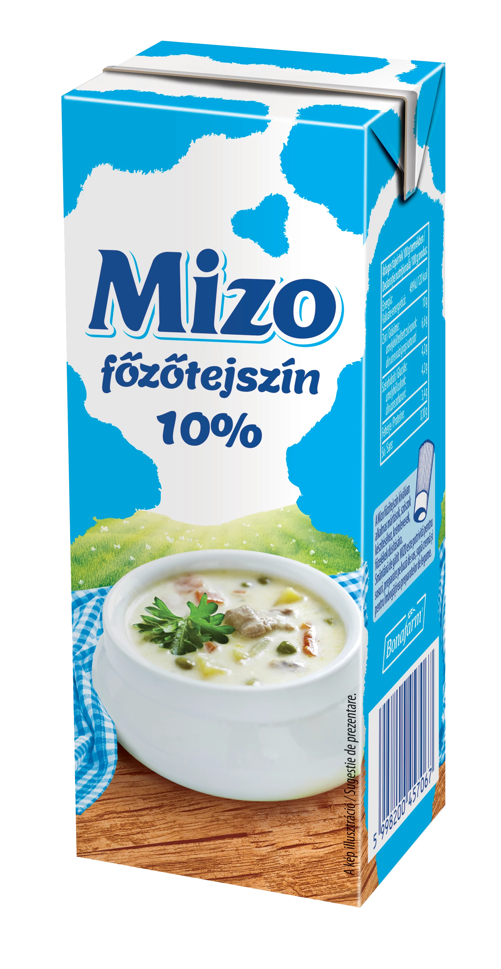 Mizo Főzőtejszín 10% 200ml