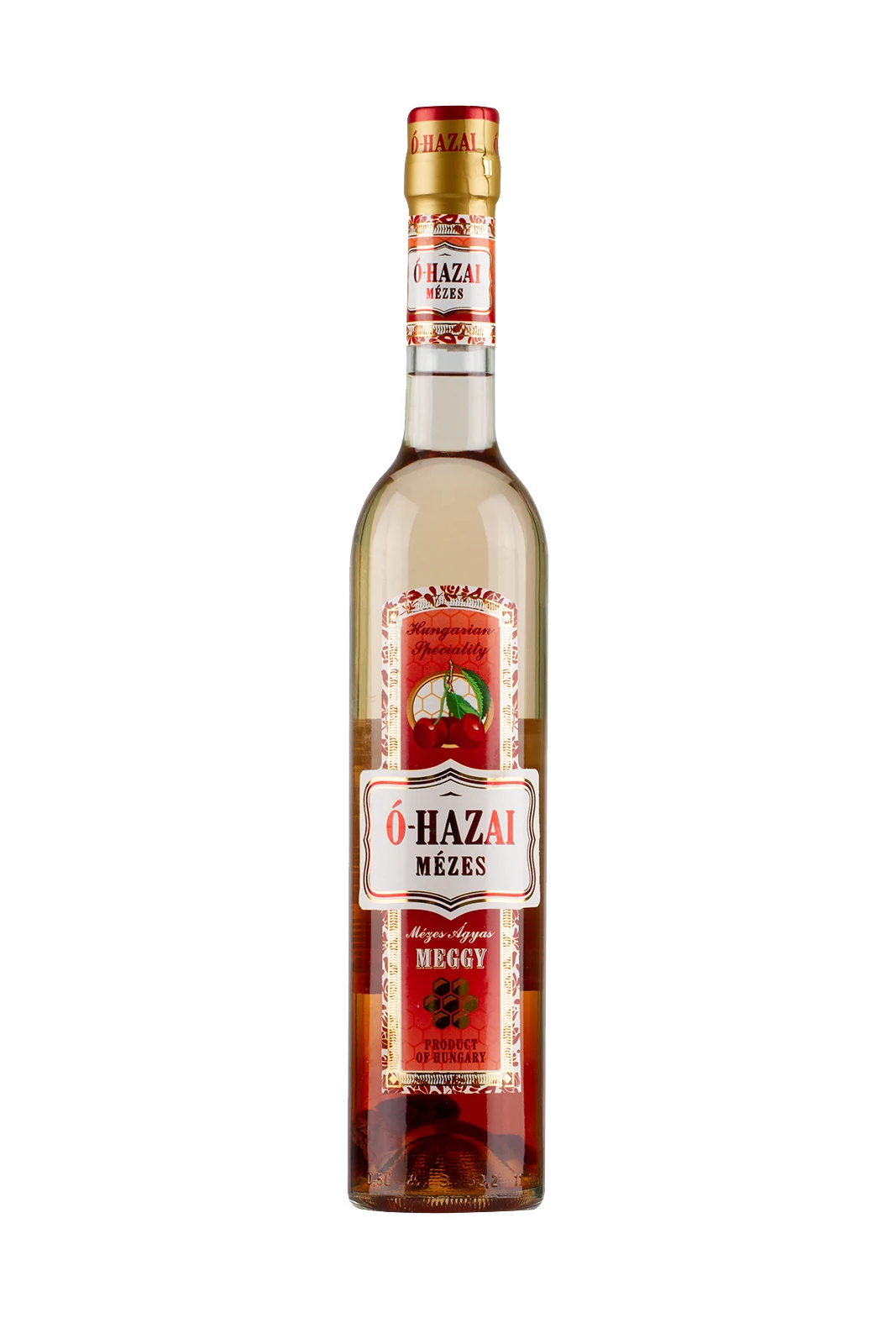 .Ó-hazai Mézes ágyas 0,5l Meggy