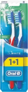Oral-B fogkefe 1+1 3D White Fresh