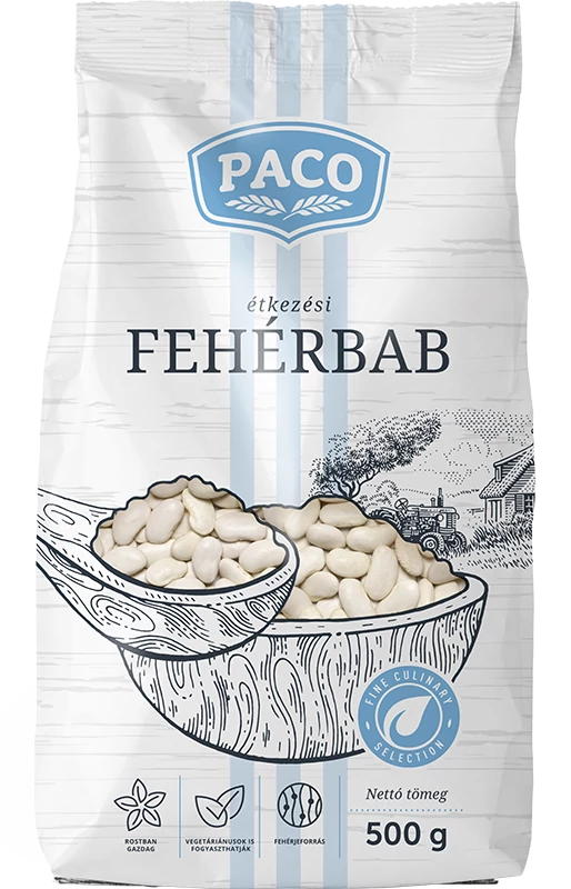 .PACO Fehérbab 500g