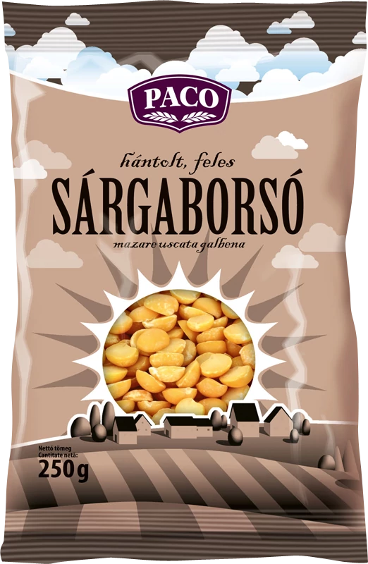 .PACO Sárgaborsó 250g