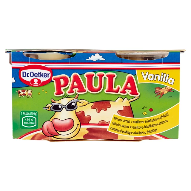 Paula Puding 2x100g vanília Dr.Oetker
