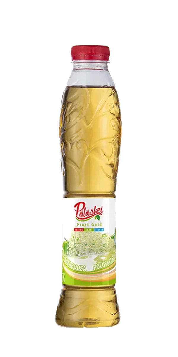 Pölöskei 0,7l Fruit Gold Bodza Gyümölcsszörp