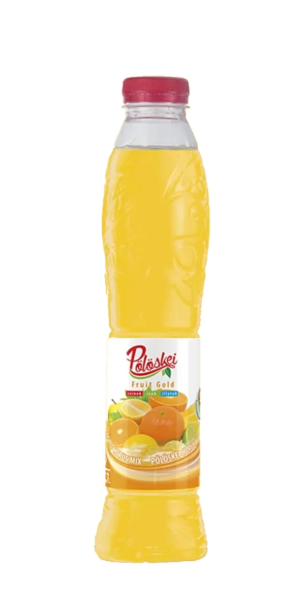 Pölöskei 0,7l Fruit Gold Citrus-mix Gyümölcsszörp